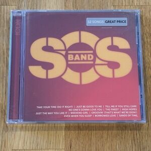S.O.S. Band ICON CD Album Greatest Hits R&B Soul Funk UMe 2011 New SEALED